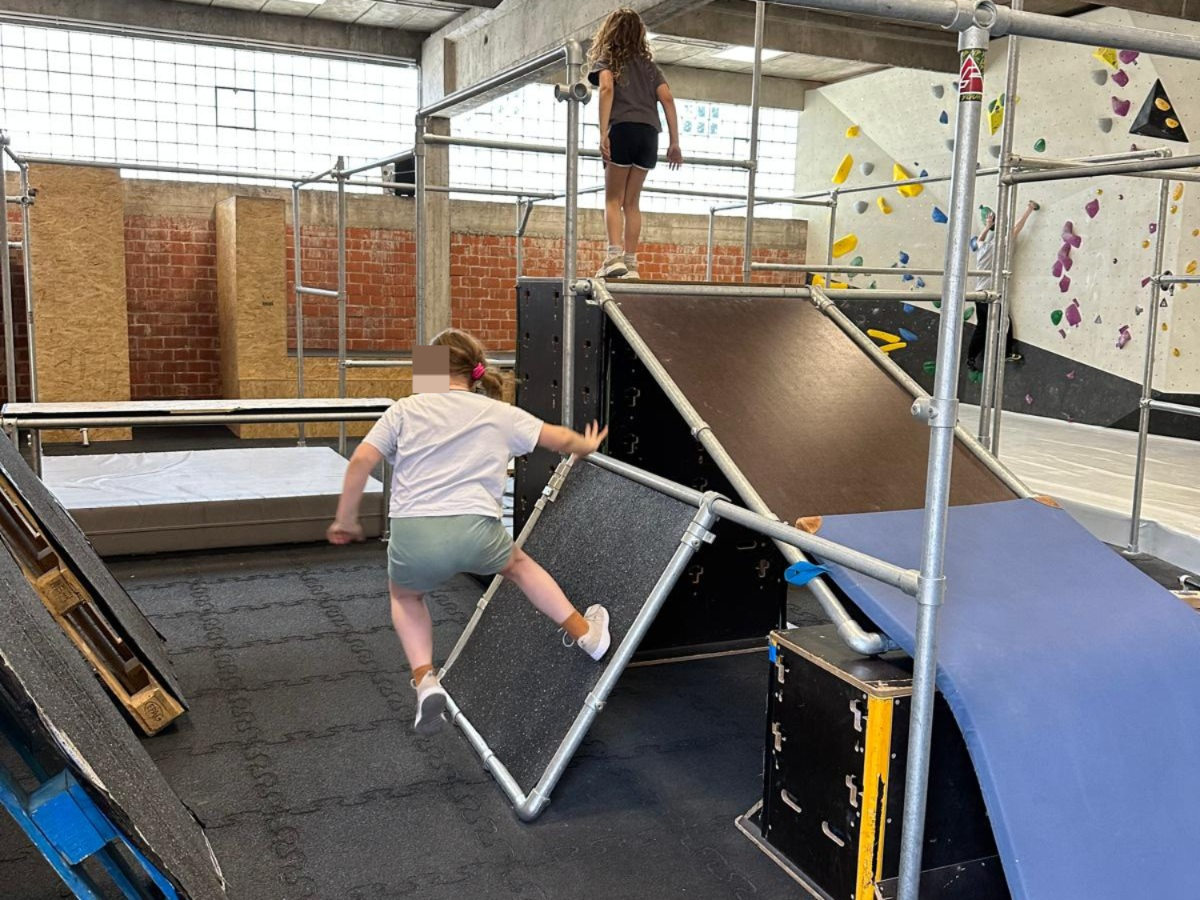 Le Parkour-Training im Stuntwerk Essen