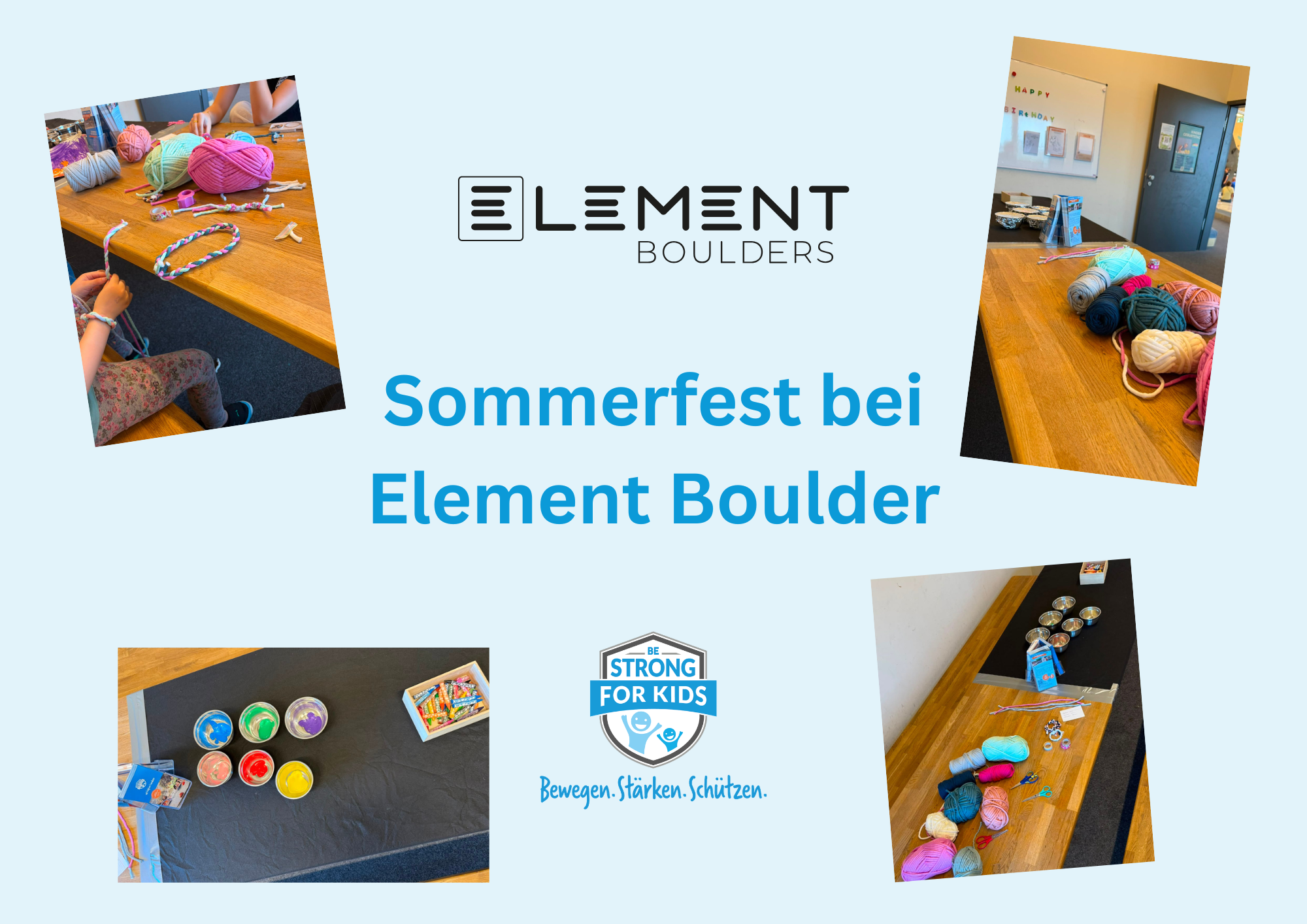 Sommerfest bei Element Boulder