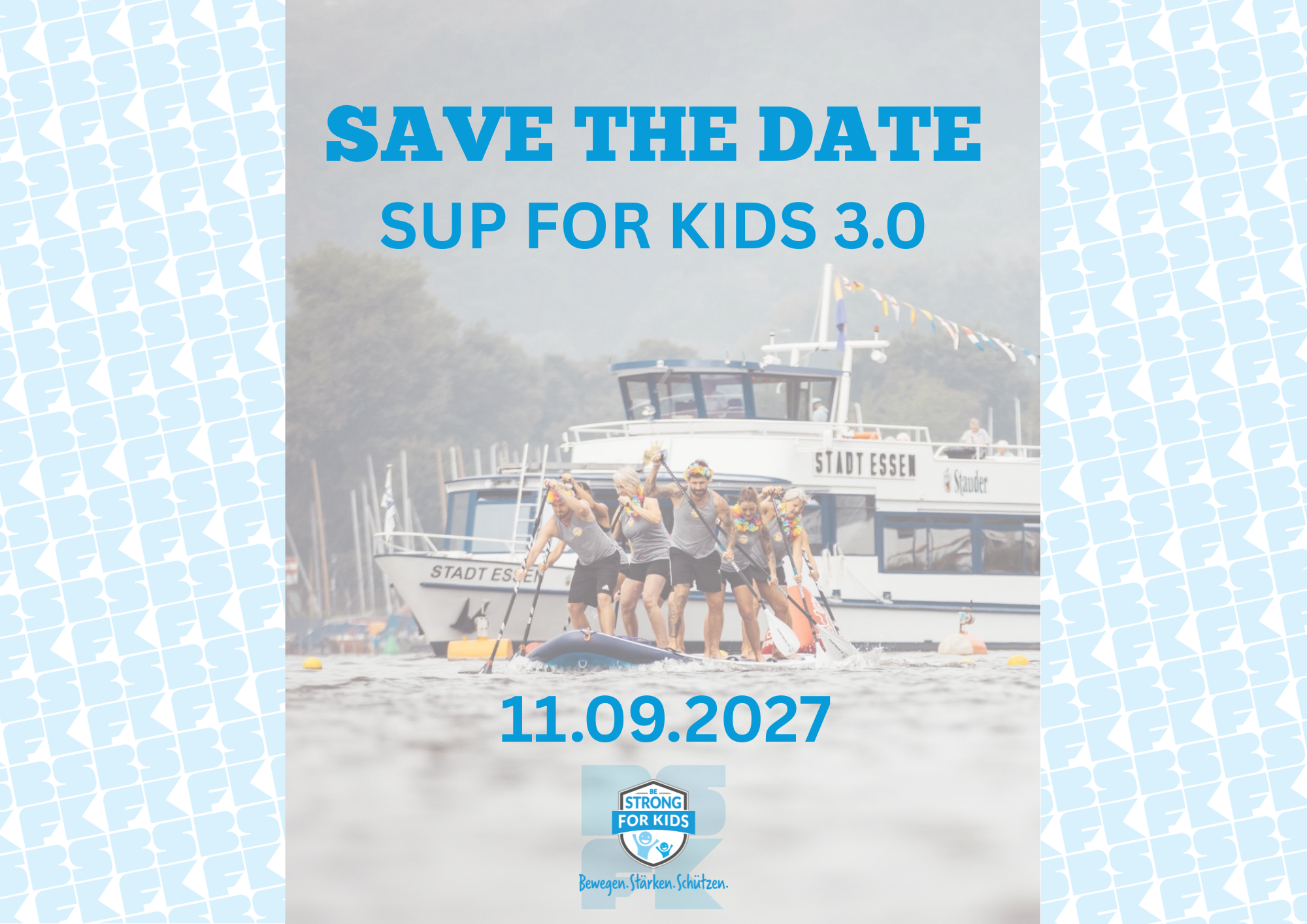 Save the Date SUP For Kids